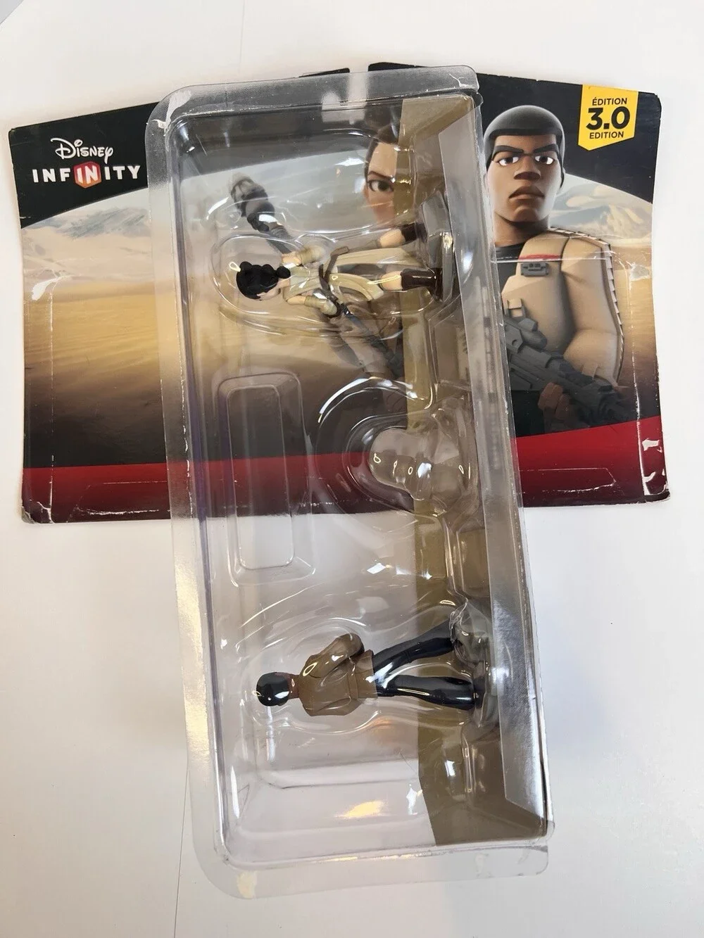 Disney Infinity 3.0 Wii U Bundle Portal Star Wars Force Awakens Toy Box CIB